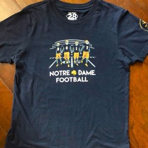 Notre Dame Youth XL Football Tshirt